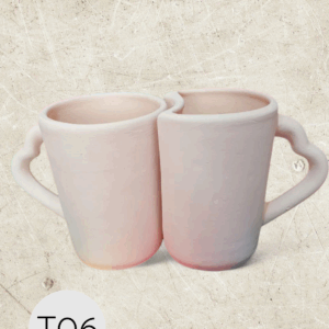 Juego taza corazón