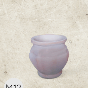 Mate facetado vasija